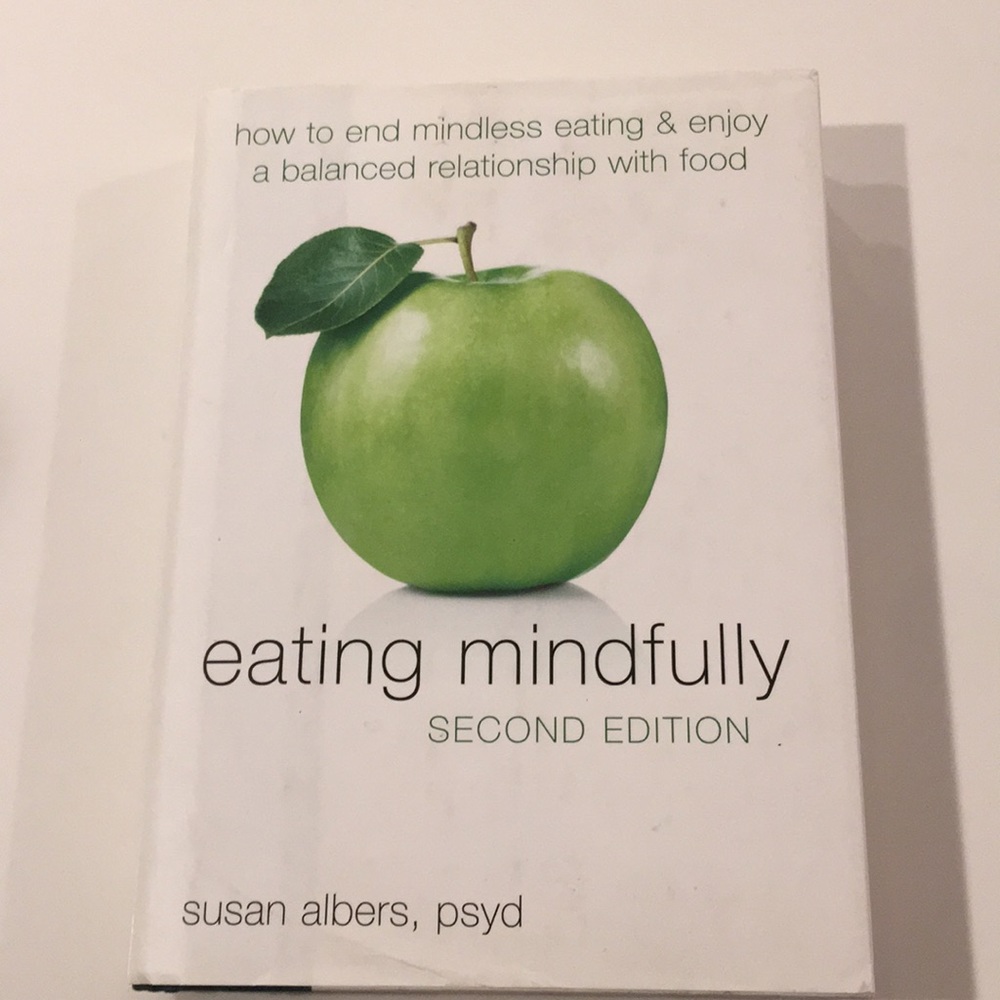SOLD ✅ Eating Mindfully, by Susan Albers Book